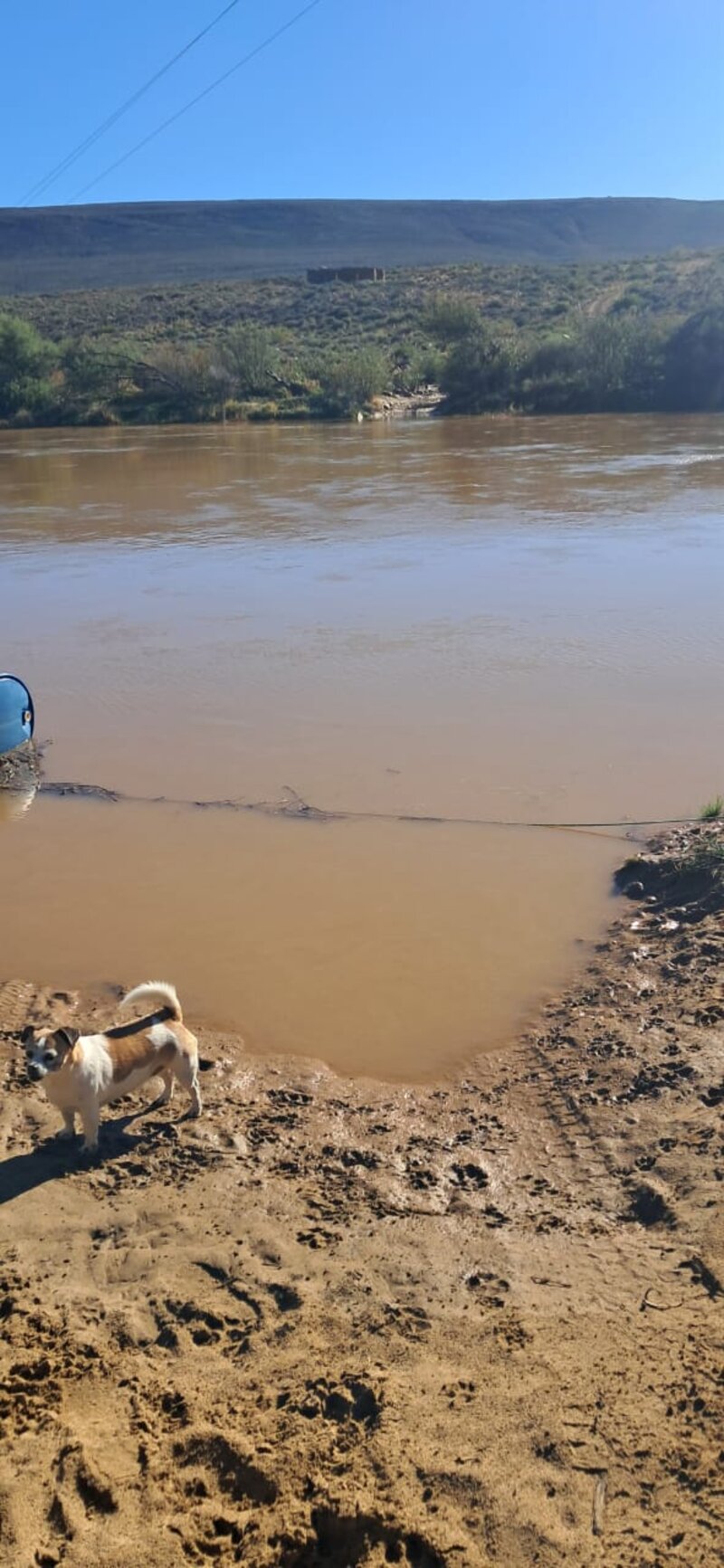 Doring River in flood 9 June 2025 photo courtesy of Kyle at Jai Yen Yen
