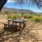 Table under the tree outside